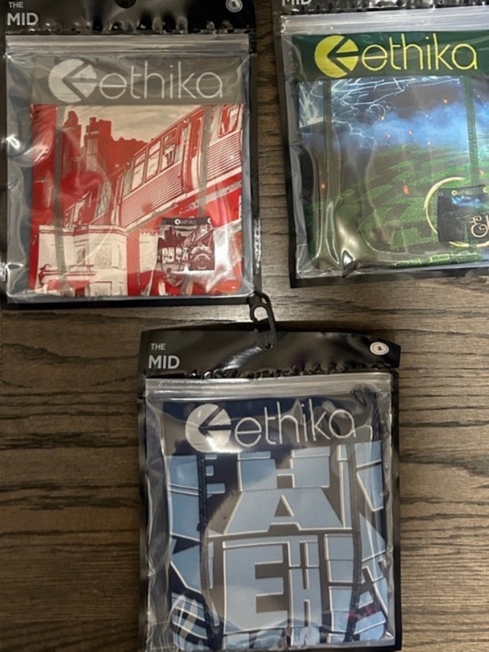 Ethikas - 3 pairs of Men's Mid Boxer Briefs -
